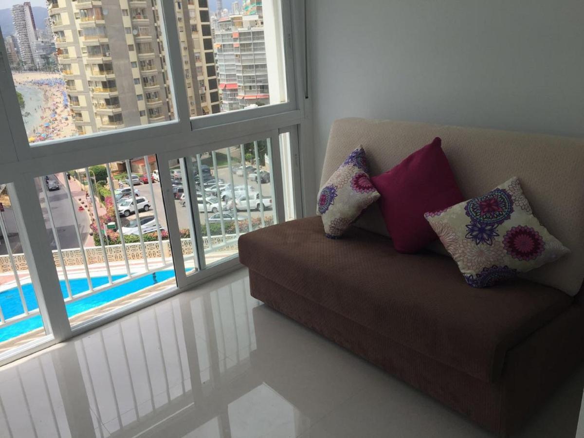 Levante Beachfront Luxury Apartment Benidorm Buitenkant foto