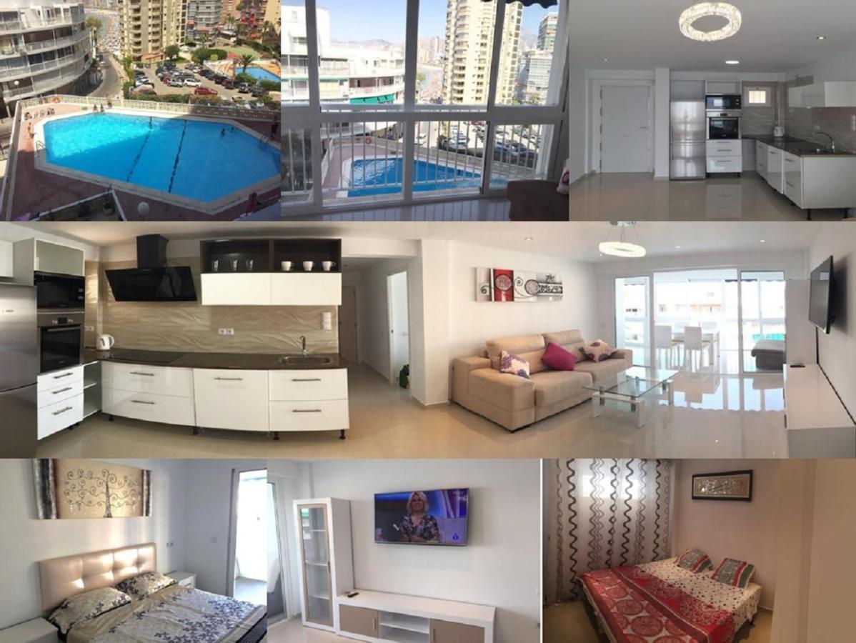 Levante Beachfront Luxury Apartment Benidorm Buitenkant foto